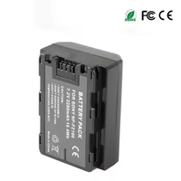 Paket baterai kamera Digital Li-ion 2000mAh NP-FZ100 NPFZ100 untuk ILCE-9 A7RIII A7R3 A9 A7RM3 voltase 7.2V