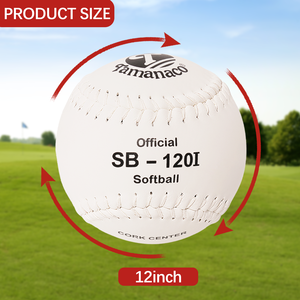 Tùy Chỉnh <span class=keywords><strong>Softball</strong></span> Trắng PVC Da Bóng. 47/375 Nút Chai Lõi Chậm Pitch <span class=keywords><strong>Softball</strong></span> Cho Đào Tạo Sb 120i <span class=keywords><strong>Softball</strong></span> Quả Bóng - Product Image 5