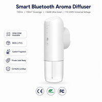 Diffuseur de parfum intelligent à brancher 150 ml, sans fil, contrôle par application tactile, 100 m², tension universelle, faible bruit, pour maison, hôtel, spa, personnalisable OEM