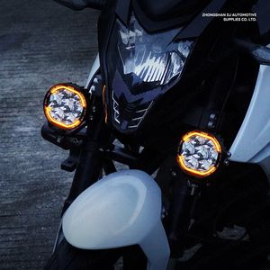 <span class=keywords><strong>3</strong></span>.5 pollici 35W 12V doppio colore LED piccolo faro per moto luce di guida per auto 4x4 jeep UTV RZR faretto - Product Image 3