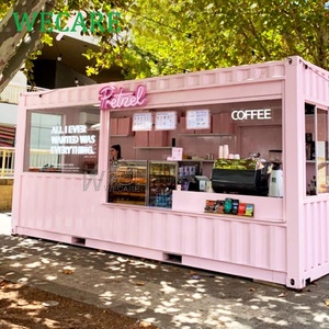 Contenedor de comida rápida prefabricado <span class=keywords><strong>WECARE</strong></span> para restaurante totalmente equipado móvil prefabricado para restaurante bar contenedor cocina Cafetería - Product Image 2