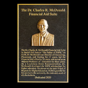 Оптовая продажа, индивидуальные 3D-гравировальные бронзовые мемориальные таблички для исторических и мемориальных маркеров - Product Image 3