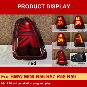 J ONE Accesorios para Vehículos, Luces Traseras para BMW para <span class=keywords><strong>MINI</strong></span> R56 R57 R58 R59 2006-2013, Luces Traseras para <span class=keywords><strong>MINI</strong></span> <span class=keywords><strong>Cooper</strong></span> R56 - Product Image 3