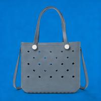 Sac de plage XL portable en EVA, nouveau design, simple, pour la plage du Sud, en silicone, pour la pampa