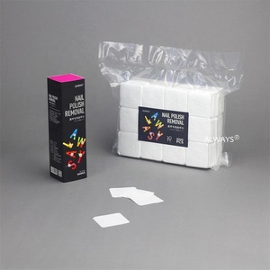 ชุดอุปกรณ์แต่งเล็บกล่องพลาสติกสำหรับ2023ผ้าเช็ดทำความสะอาดเล็บไม่มีขุยสีขาวแบบใหม่ทั้งหมด - Product Image 5