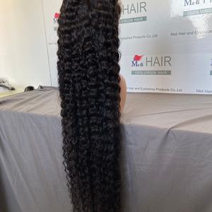 วิกผมบราซิลแบบหยิกยาว 30-40 นิ้ว วิกผมยาว 36 นิ้ว ความหนาแน่น 180% ผมแท้ 100% สำหรับติดลูกไม้ จัดส่งด่วน FedEx - Product Image 4