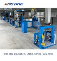 Machine d'extrusion de câbles UTP Cat 6 JING-ONE JO-35mm/50mm/60mm avec PVC/PE et capacité de 110 kg/h