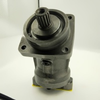 Moteur à piston hydraulique à axe courbé haute vitesse pour transmission hydraulique de balayeuse routière A2FM80/61W-VTD027 à faible production de chaleur