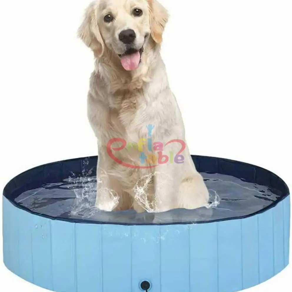 ポータブルで丈夫なペットの犬のプールのスイミングプール