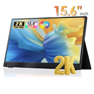 Nouveauté Moniteur de jeu portable 15,6 pouces 2K pour ordinateur portable Ps4 comme deuxième écran avec une résolution de 2560*1440 - Product Image 1