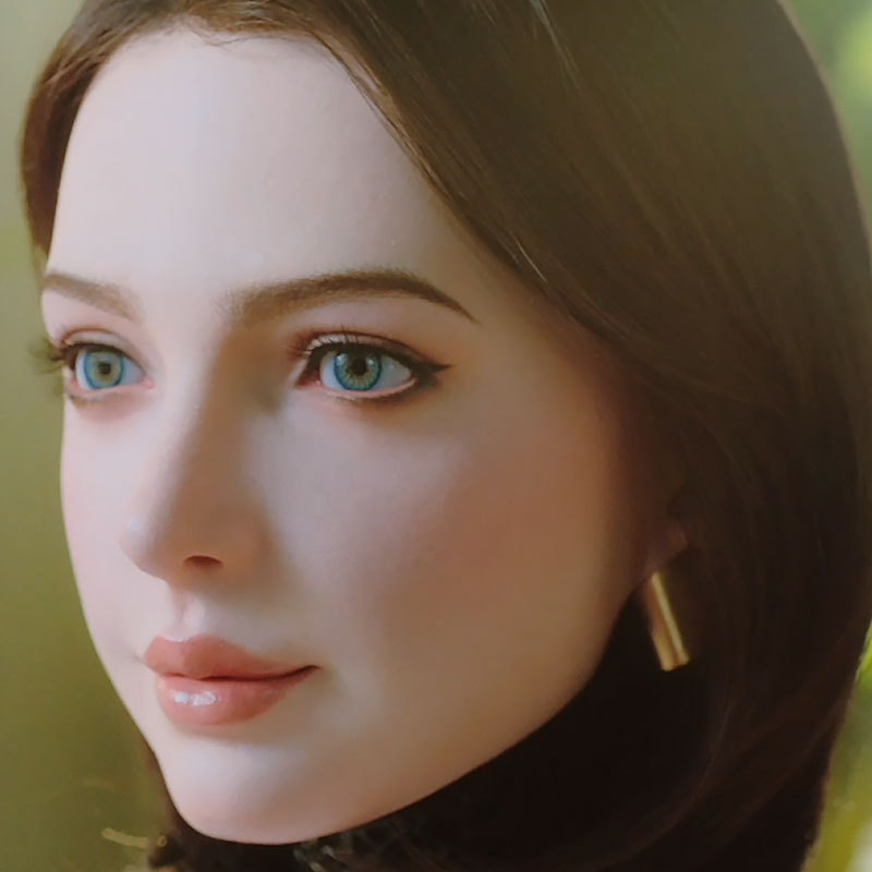Realistic <strong>Humanoid</strong> <strong>Robot</strong> Lifelike Exquisite Facial Features Multimodal AI Interactive <strong>Robot</strong> With Visual Perception Lip Sync