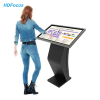 Support mural d'affichage numérique LCD HDFocus avec lecteur publicitaire pour une utilisation promotionnelle innovante