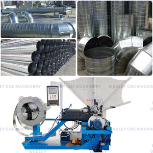 Máquina Formadora de Ductos en Espiral de Acero Inoxidable de 1500 mm para Ductos de Aire HVAC - Product Image 6