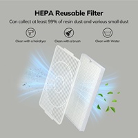 Aspirateur de poussière pour salon de manucure à faible bruit 4500 tr/min avec filtre remplaçable et fonction silencieuse