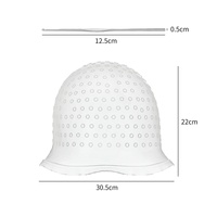 Bonnet de coiffure en silicone avec épingles de mèches, design épaissi et coloré pour salons de coiffure et instituts de beauté