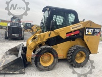 Chargeuse compacte sur pneus Caterpillar 246D d'occasion à vendre – Haute performance, faible nombre d'heures, conception compacte, prête à l'emploi