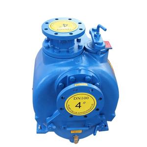 Bomba de Agua Centrífuga Autocebante de 4 Pulgadas con Motor, Sin Obstrucciones, para Tratamiento de Aguas Residuales - Product Image 5