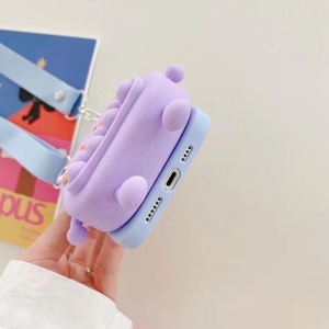 Moko ISO bsci ฝาหลังกบการ์ตูนกันกระแทกกระเป๋าซิลิโคนสายคาดตัวเคสโทรศัพท์สำหรับ iPhone 1112 MINI 13 14 PRO MAX XS - Product Image 5