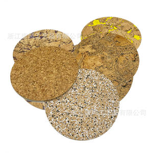 Sous-verres ronds en liège Tangfeng TW6523 – Durables, antidérapants, écologiques, pour la promotion – Origine Wenzhou - Product Image 1