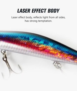 Esca Artificiale Minnow OEM 115mm per Acque Profonde, 20g, per Bass, Esca Dura per Acqua Salata, Lancio Lungo, Tecnica di <span class=keywords><strong>Pesca</strong></span>, Materiale ABS, 20g - Product Image 5