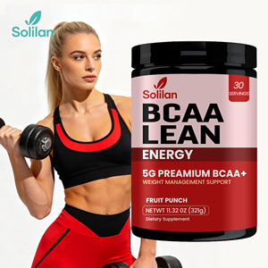 Aminoácidos BCAA de Suministro de Fábrica, Suplemento en Polvo <span class=keywords><strong>para</strong></span> Bebida Instantánea, Quemagrasas, Energía Natural <span class=keywords><strong>para</strong></span> el Rendimiento - Product Image 1