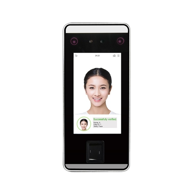 Dynamic Fingerprint Reader Palm Scanner Facial Recognition Time Attendance System Employees Access Control