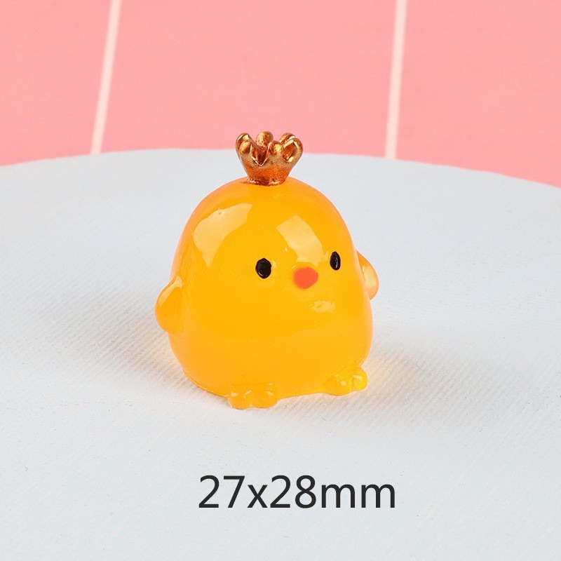 [Tenue rose nue] Poulet couronne brillante
