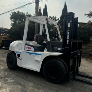 Montacargas Usado de Marca Japonesa de 7 Toneladas, Altura Máxima de Elevación de 3000 mm, Longitud de Horquilla de 1220 mm, para Motor TCM, Operación con Asiento, para Terreno Accidentado - Product Image 3