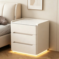 Table de chevet moderne pour chambre à coucher, petite table d'appoint en bois avec tiroir pour la maison, l'hôtel, l'appartement