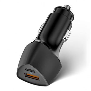 Source Factory Direct Supply New Car Charger 38W QC +PD Dual Circuit Fast Charger <b>Flash</b> Charger for Mobile Phone - Product Image 5
