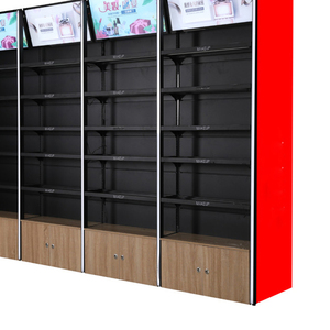 Nueva venta de una cara de metal bastidores pantalla supermercado estante de la tienda con la caja de luz - Product Image 1