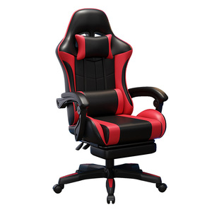 Gaming Chair PU Leather Foam Filled Tilting Office <b>Desk</b> Chair For Home <b>Study</b> Bedroom - Product Image 3
