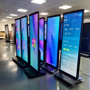 Lettore Video Pubblicitario per Digital Signage OEM Totem Interattivo da Interno con Display LCD Chiosco Touch Screen da Terra - Product Image 1