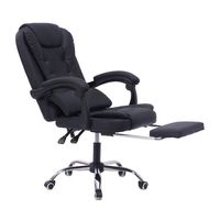 Chaise de bureau de direction confortable en cuir écologique de haute qualité, dossier haut manuel, chaise de bureau de luxe inclinable