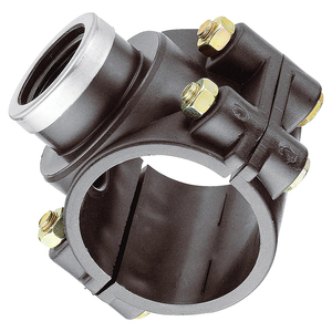 Prise de support en acier inoxydable renforcé avec joint plat PN 10-90X2 ''Raccords de tuyauterie à joint plat - Product Image 3