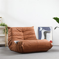 Chine Fabricant Usine Meubles de maison Style nordique moderne Confort Tissu Salon Monoplace Paresseux Canapé