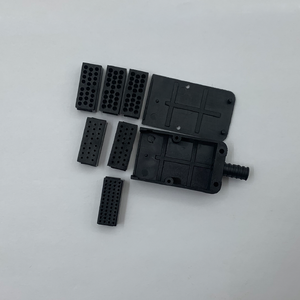 ตัวเชื่อมต่อไฟเบอร์ออปติกแบบสี่เหลี่ยม 24 ตำแหน่ง 2.0 มม. 1.2 มม. 0.9 มม. 48 ตำแหน่ง 0.9 มม. สายไฟเบอร์ออปติกแบบ Pigtail สำหรับติดตั้งบนแผง สีดำ - Product Image 1