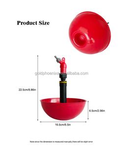 Bebedero Grande para Aves de Corral QA, Taza para Beber para Aves de Corral, Bebedero Automático para Pollos - Product Image 2
