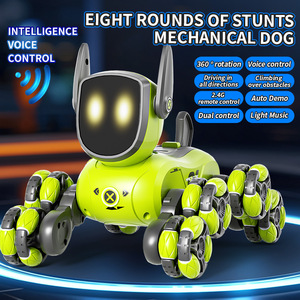Nuevo Robot Perro RC ROLIN Q200 Escala 1:14 de Plástico ABS con Ocho Ruedas, Inducción por Gestos, Multifunción, Juguete Acrobático - Product Image 3