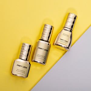 Colle pour extensions de cils Pinky Leem, séchage rapide, imperméable, sans latex, meilleure colle pour extensions de cils résistante à l'eau, colle noire pour extensions de cils - Product Image 2