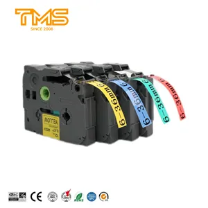 TMS TZe 231 18毫米为兄弟标签带PTE 100 D210 D200 1010标签带兼容兄弟标签带兄弟tz