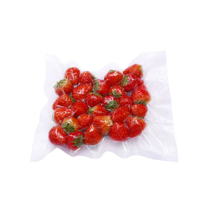 अनुकूलित आकार स्पष्ट खाद्य पैकिंग प्लास्टिक बैग भोजन संरक्षण वैक्यूम पैकेजिंग बैग बैग का उपयोग करने में आसान