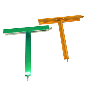 Composants <span class=keywords><strong>de</strong></span> grille en T en acier inoxydable <span class=keywords><strong>de</strong></span> bonne qualité, résistants à la corrosion, légers, pour plafonds suspendus, dalles <span class=keywords><strong>de</strong></span> plafond, profilés <span class=keywords><strong>de</strong></span> peinture - Product Image 2