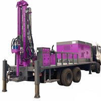 Machine de forage de puits d'eau et de puits géothermiques à haute productivité, appareil de forage de puits d'eau portable