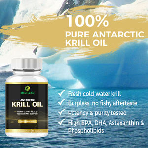 Olio di Krill OEM/ODM 1250mg con EPA/DHA e Astaxantina - Integratore per Cuore, Cervello, Articolazioni e Occhi in Capsule Molli - Product Image 4