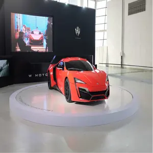 Plataforma giratoria de 360 grados para coche, tabla de exhibición para espectáculo de estacionamiento, personalizada, 3T
