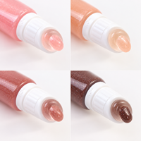 Baumes et gloss à lèvres en marque blanche, haute qualité, végétaliens, fruités, hydratants en profondeur, baume à lèvres au beurre scintillant, gloss à lèvres aux peptides, OEM