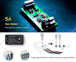 Bộ Điều Khiển Đèn <span class=keywords><strong>Led</strong></span> 12-24V DC Zigbee <span class=keywords><strong>Rgb</strong></span> Bộ Điều Khiển Đèn <span class=keywords><strong>Led</strong></span> Lập Trình Không Dây Cho Dải Đèn <span class=keywords><strong>Led</strong></span> Rgbcct - Product Image 5