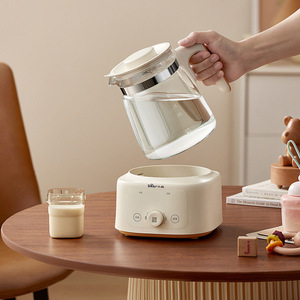 Calentador de Biberones Little Bear, Hervidor Eléctrico de Vidrio, 220V CA, Calentador de Agua para Fórmula de Bebé, Color Blanco Hueso - Product Image 3
