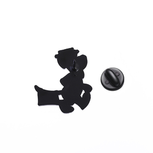 90S phim hài hoạt hình Huckleberry Hound men pins phim hoạt hình nhân vật dễ thương động vật trâm cài ve áo huy hiệu đồ trang sức quà tặng cho bạn bè - Product Image 2